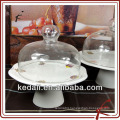 ceramic cake plate with cover